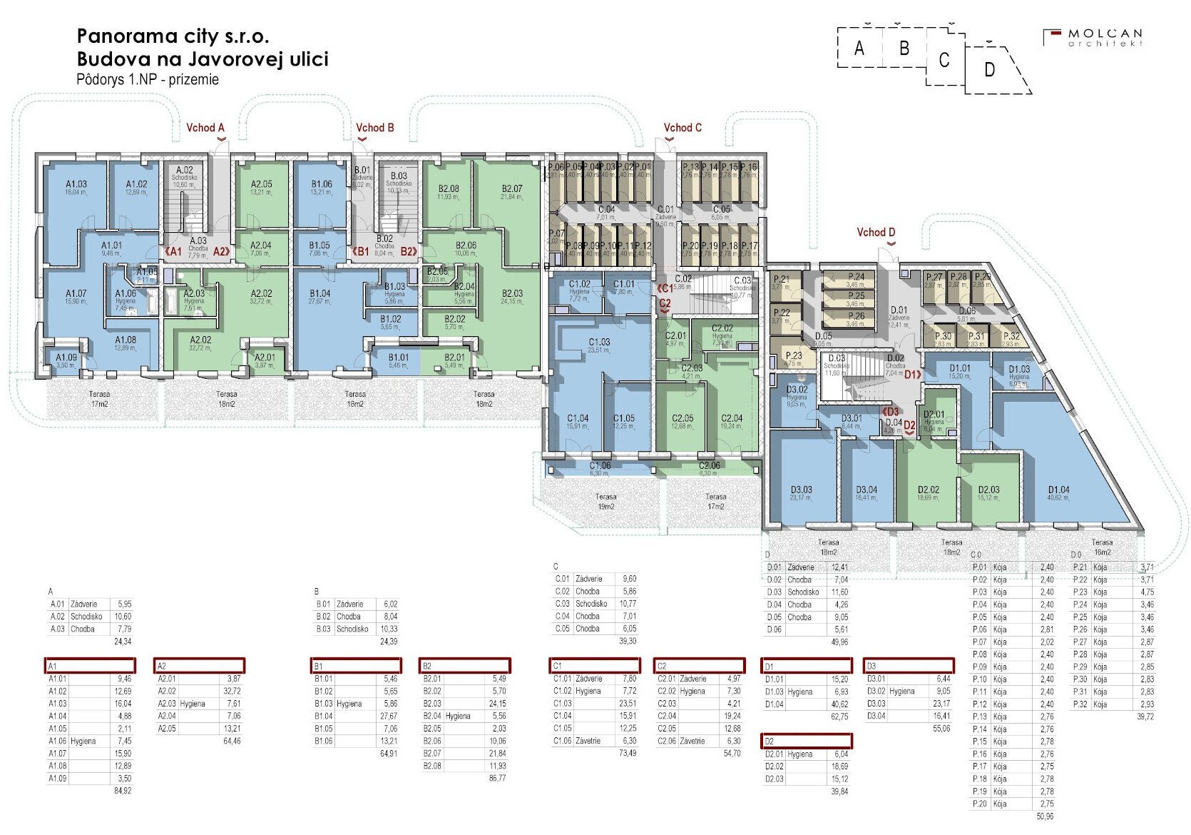 Floor plan - Javorova floor plan 1f ground