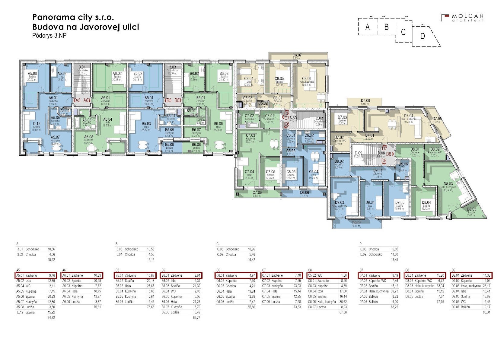 Floor plan - floor 3