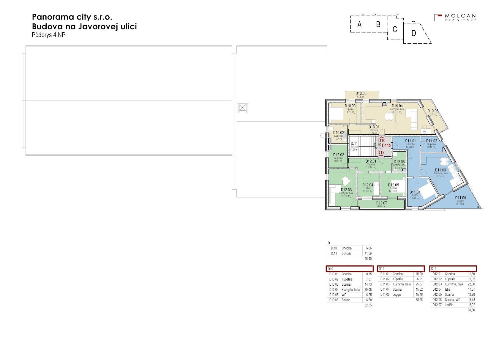 Floor plan - floor 4