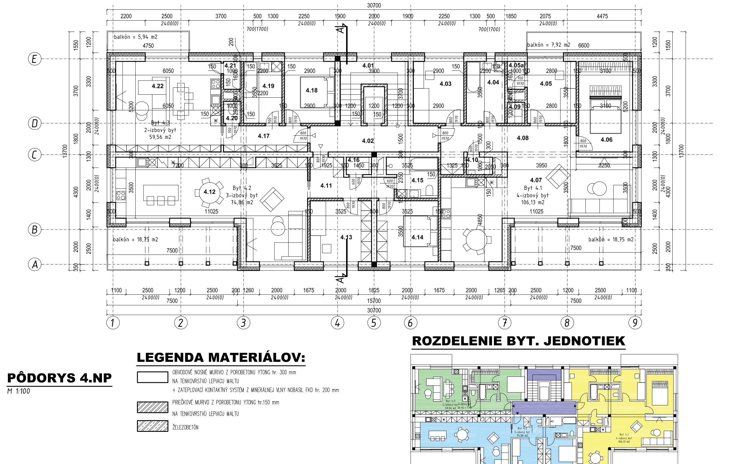 Floor plan - floor 4